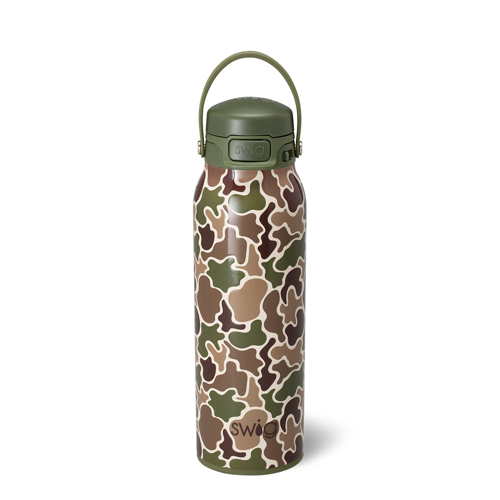 Hunting Camo Leakproof EZ Fill Bottle 32oz