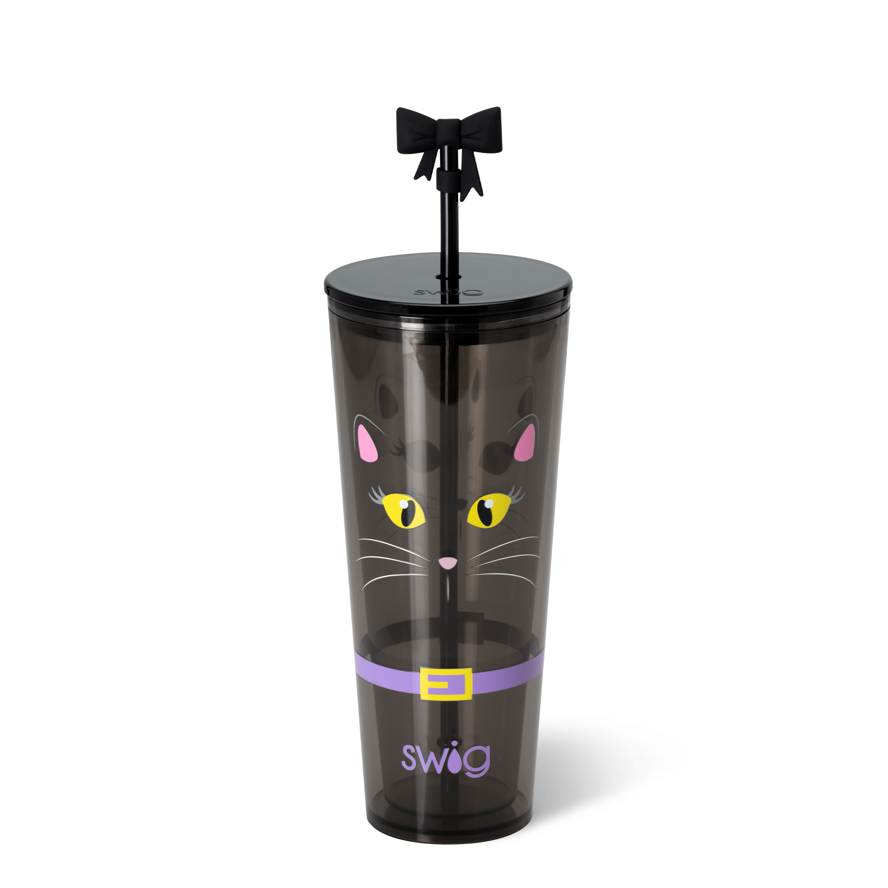 Boo Crew Cat Plastic Tumbler 24oz