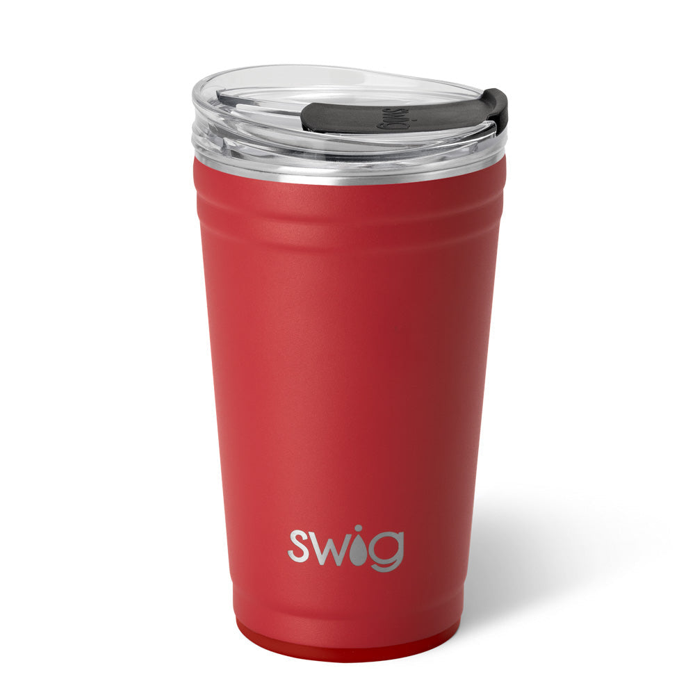 Crimson Party Cup 24oz
