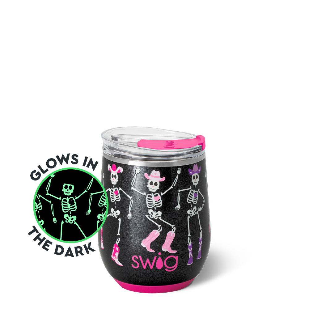 Let's Go Ghouls Stemless Wine 12oz