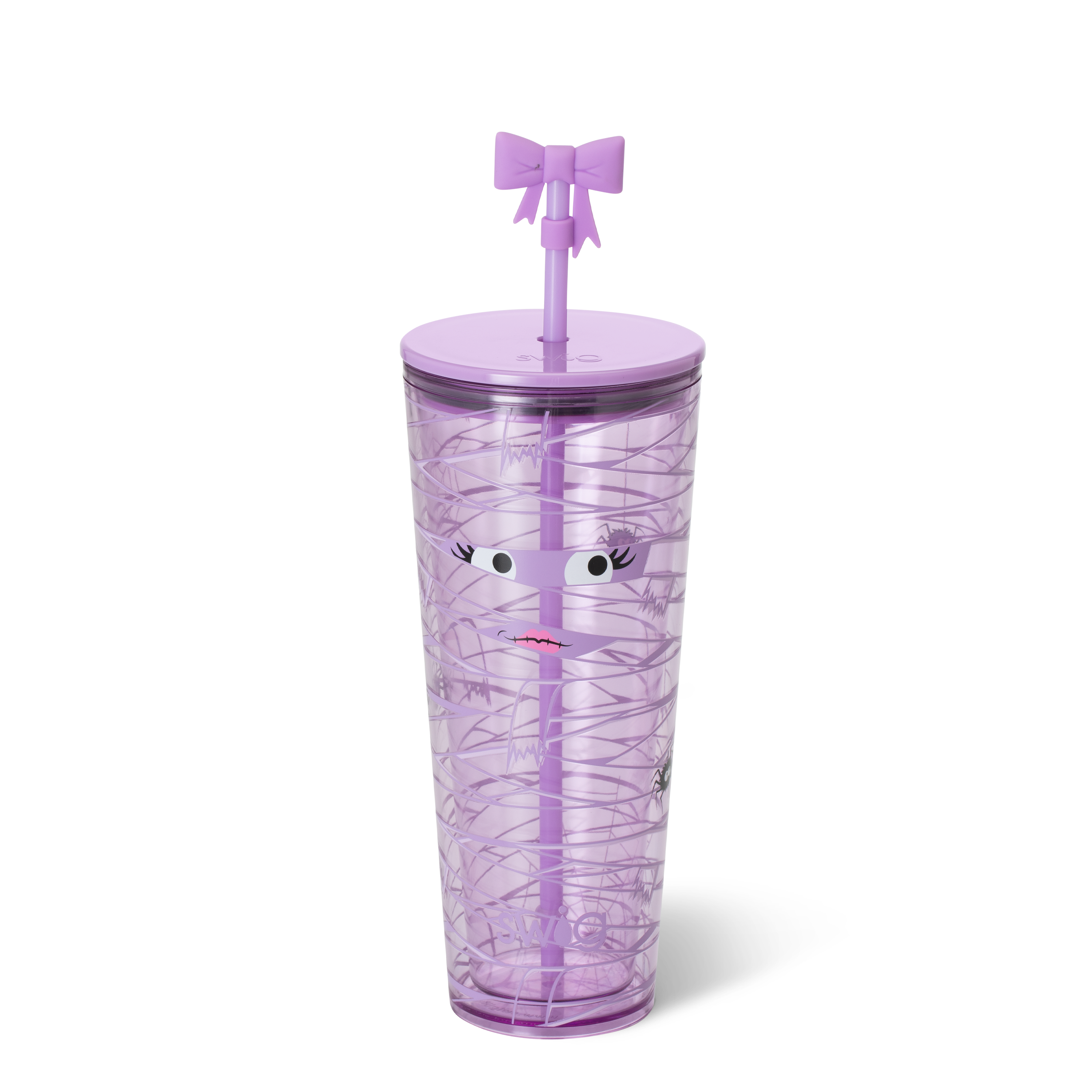 Boo Crew Mummy Plastic Tumbler 24oz