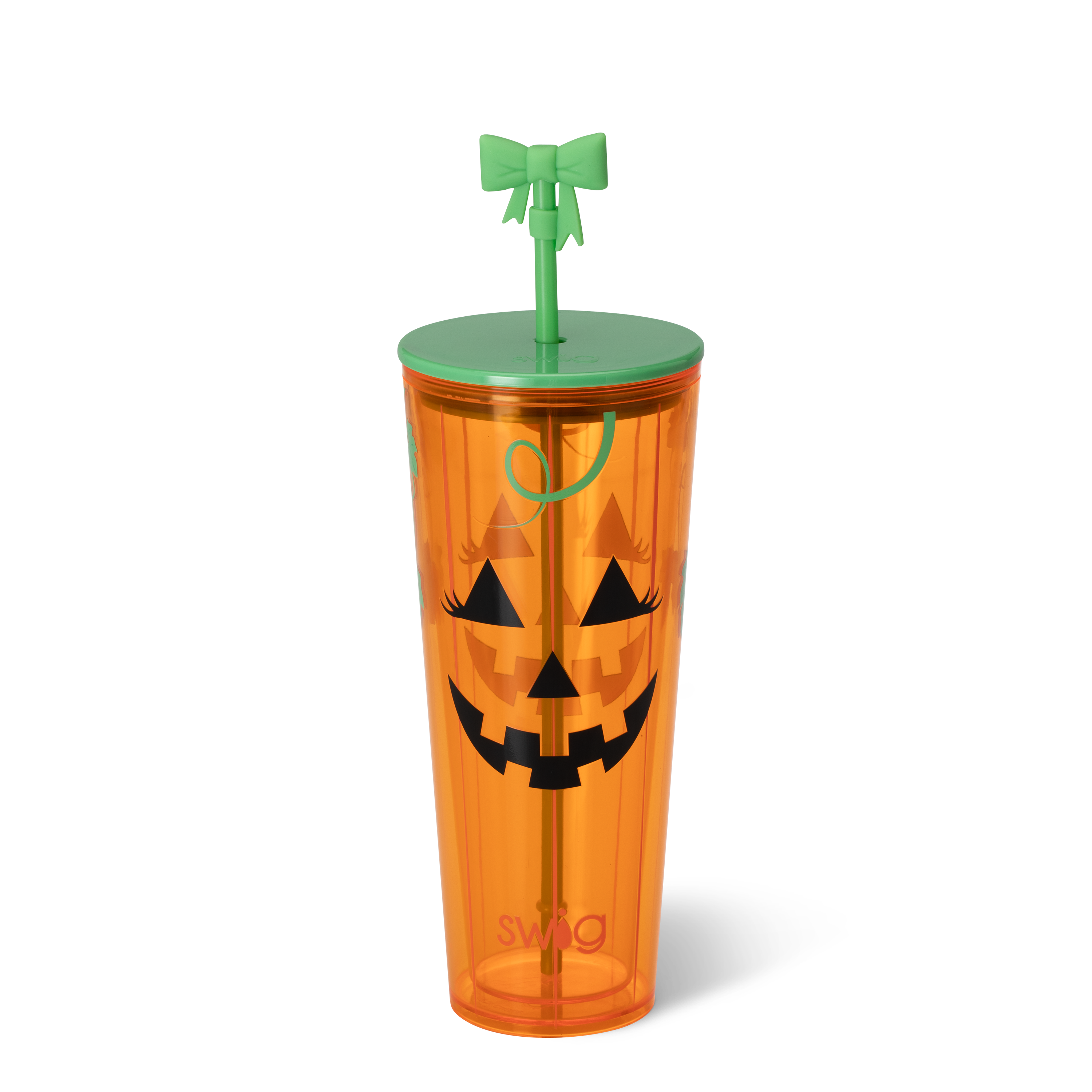 Boo Crew Pumpkin Plastic Tumbler 24oz
