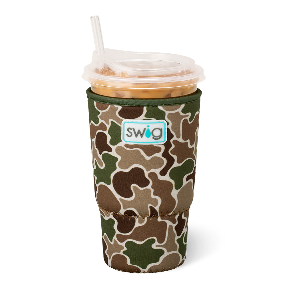 Hunting Camo Large Iced Cup Coolie