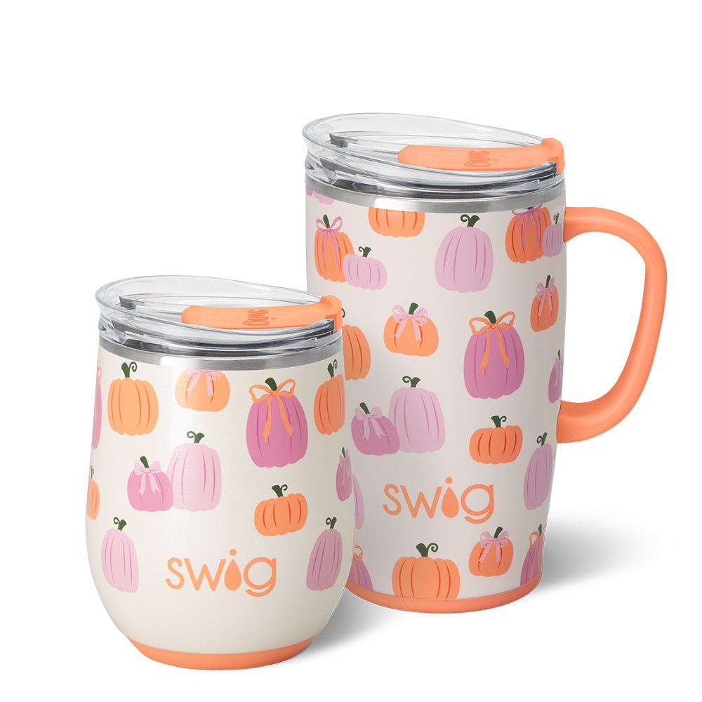 Pumpkins and Bows AM+PM Set