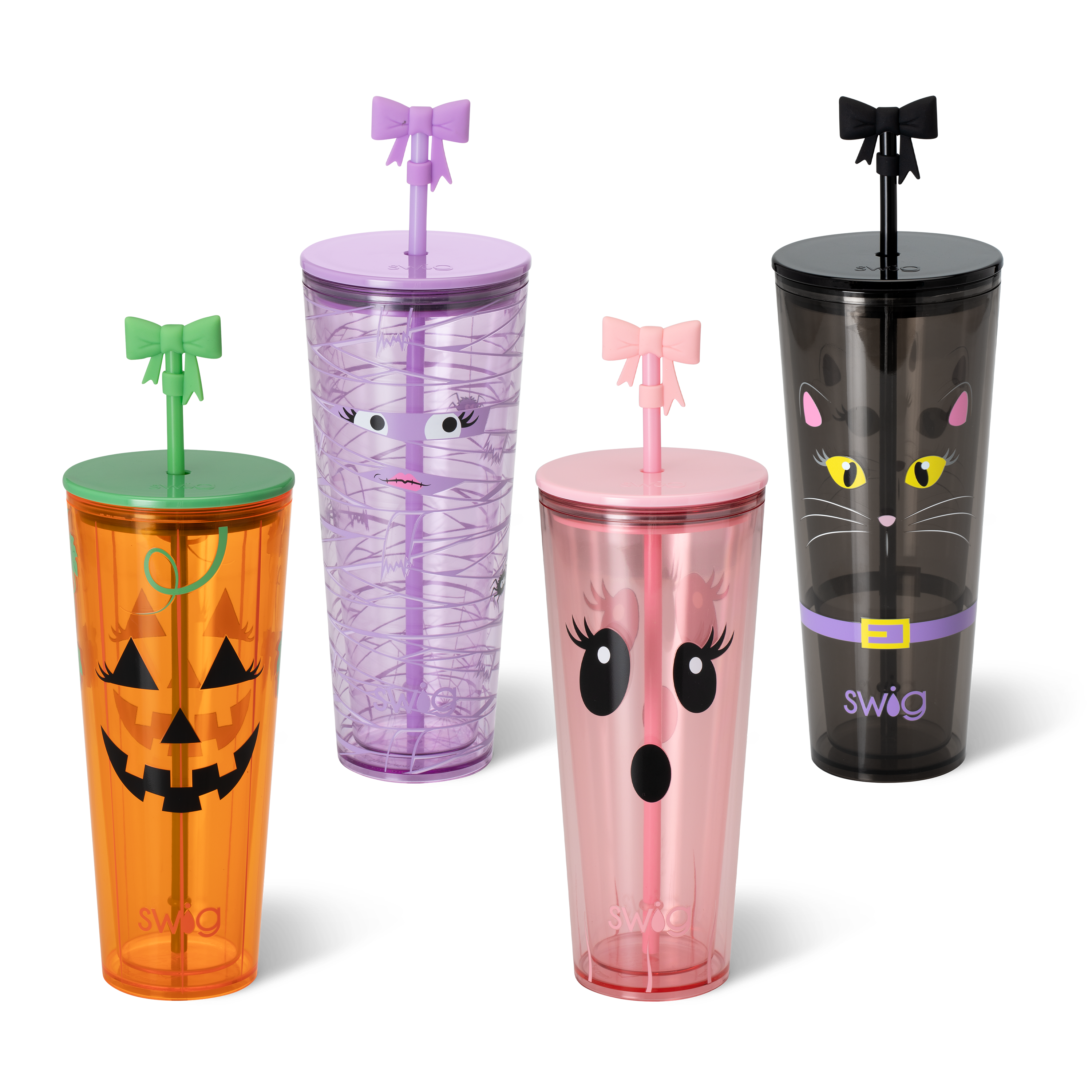 Boo Crew Plastic Tumbler Bundle