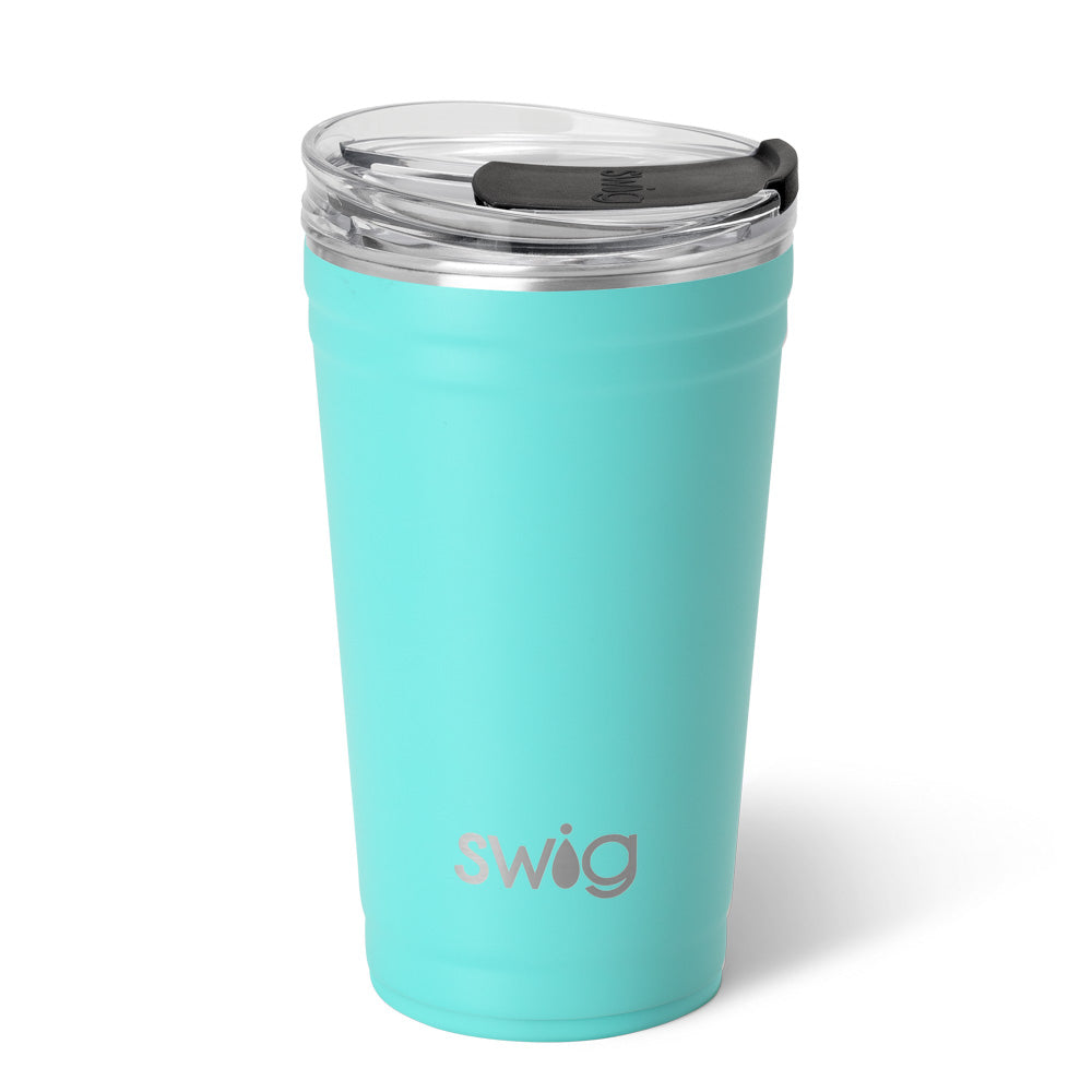 Aqua Party Cup 24oz