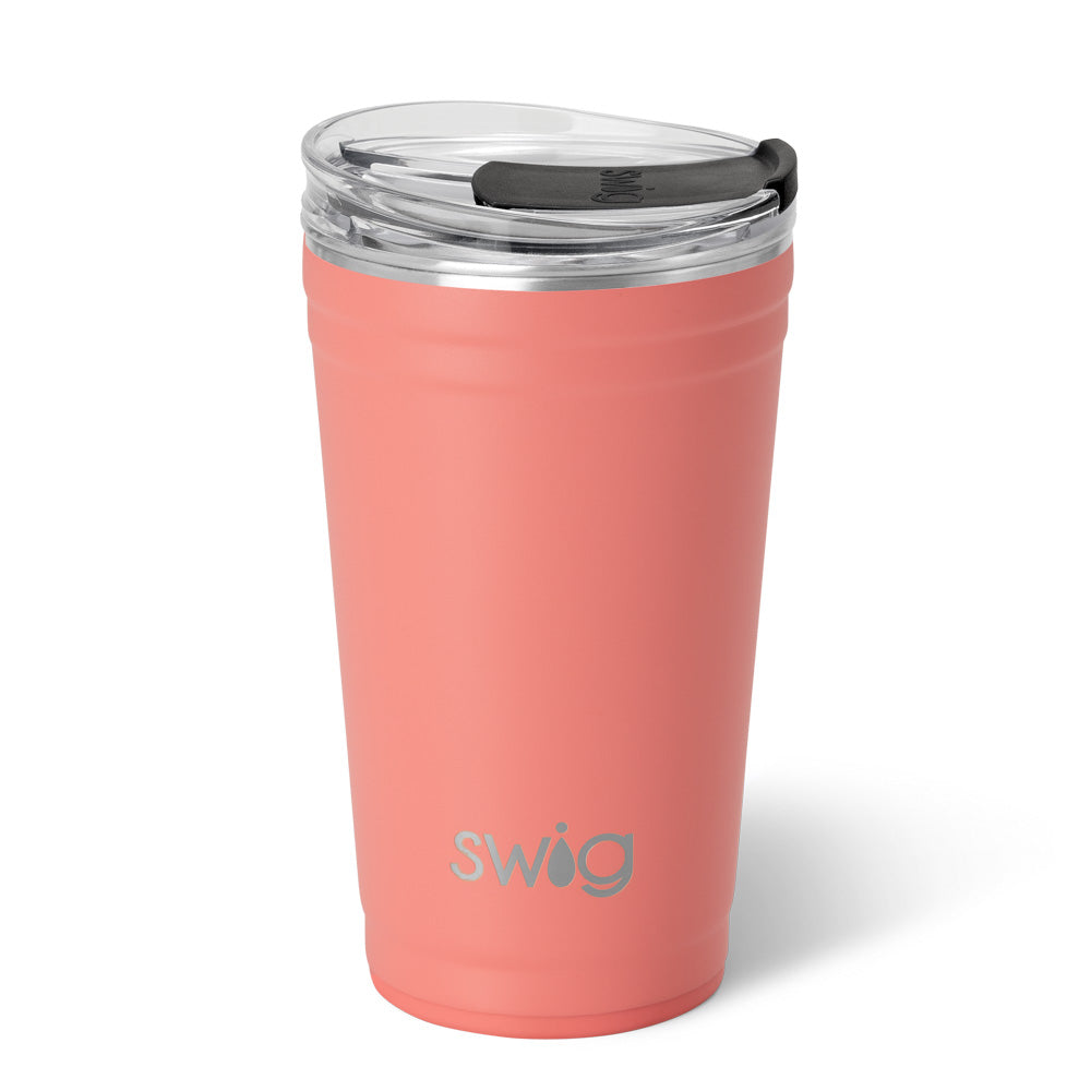 Coral Party Cup 24oz