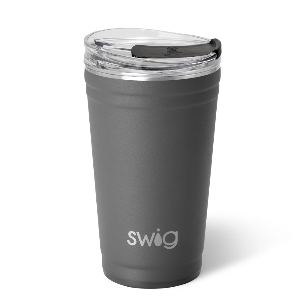Grey Party Cup 24oz