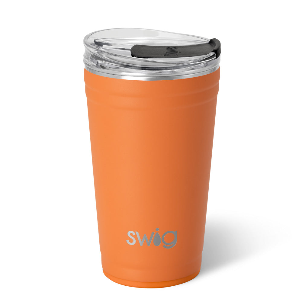 Orange Party Cup 24oz