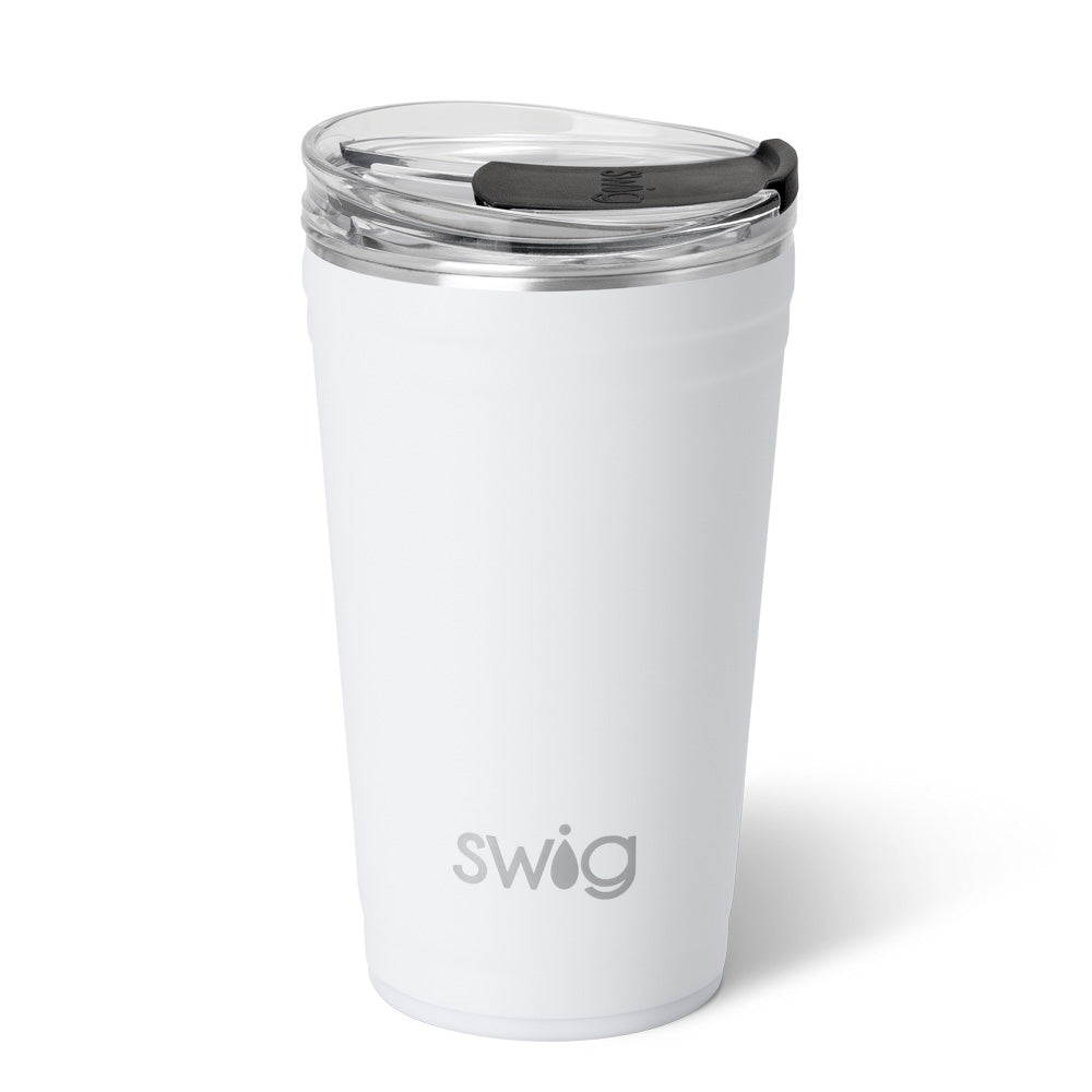 White Party Cup 24oz
